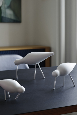 Normann Copenhagen | Shorebird nagy fehér madár | Shorebird Large White| Home of Solinfo