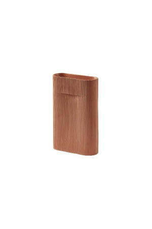 Muuto | Ridge terrakotta váza 35 cm | Ridge terracotta vase 35 cm | Solinfo Shop