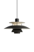 Louis Poulsen | PH 5 fekete függesztett lámpa | PH 5 Monochrome Black Pendant | Home of Solinfo