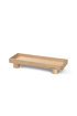 fermLIVING | Bon kicsi tölgyfa tálca | Bon Tray Natural Oak XS | Home of Solinfo