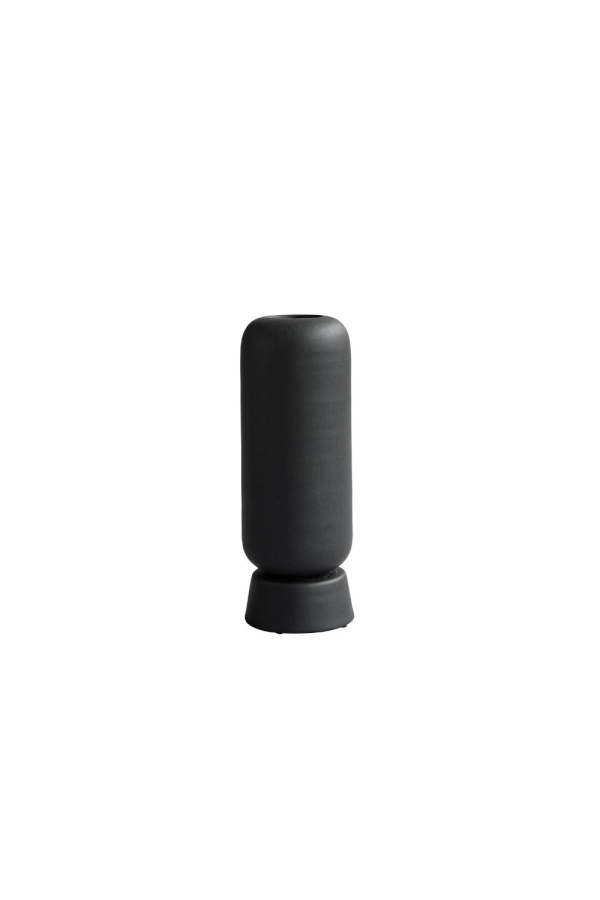 101 Copenhagen | Kabin kicsi fekete váza | Kabin Vase Small Black | Home of Solinfo