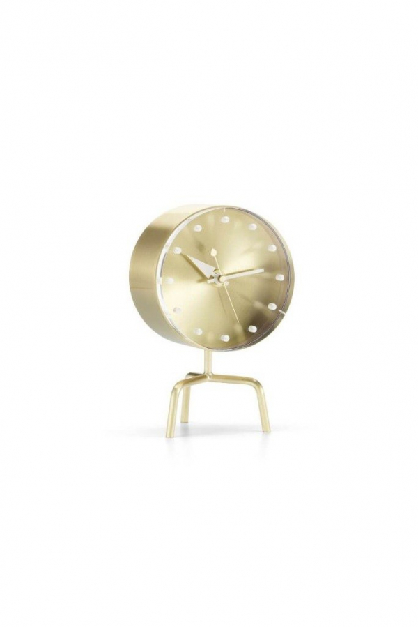 Vitra Tripod óra | Tripod Clock brass | Solinfo Shop