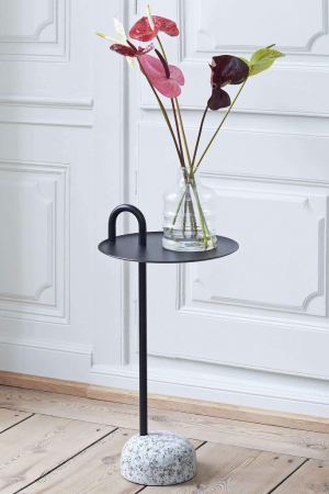 HAY fekete Bowler lerakóasztal | black Bowler table | Solinfo Shop