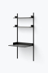 New Works| Study fekete polcos elem | Study black shelf | Home of Solinfo