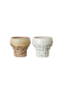 HK living | 70's Ceramics Coral lungo bögre szett | 70s Ceramics Lungo Mugs Coral Set of 2 | Home of Solinfo