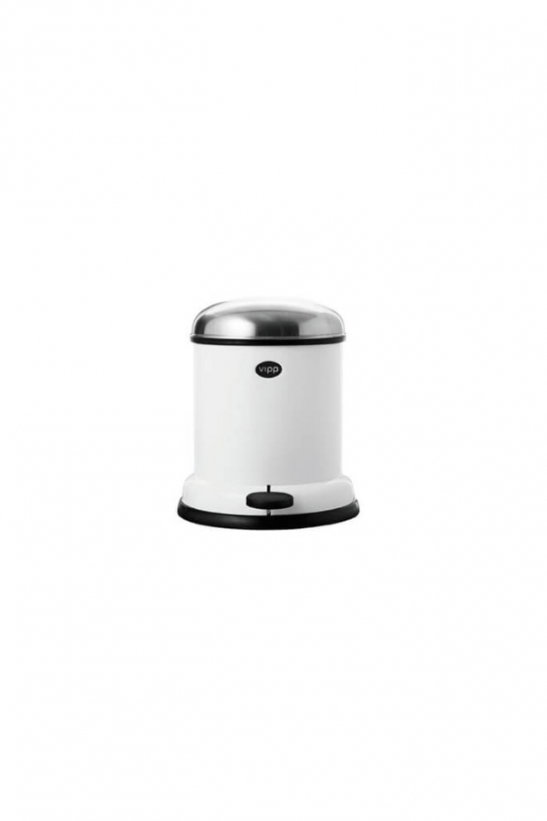 VIPP | VIPP13 fehér szemetes kuka 4 L | VIPP13 Pedal bin White 4 L | Home of Solinfo