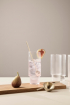 ferm LIVING | Ripple Long drink pohár szett (4 db) | Ripple Long Drink Glasses (Set of 4) Clear | Home of Solinfo