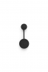Menu Afteroom fekete kabátakasztó | Afteroom coat hanger, black | Solinfo Shop