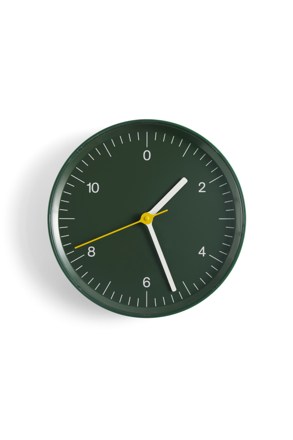 Hay | Zöld falióra | Wall clock green | Home of Solinfo