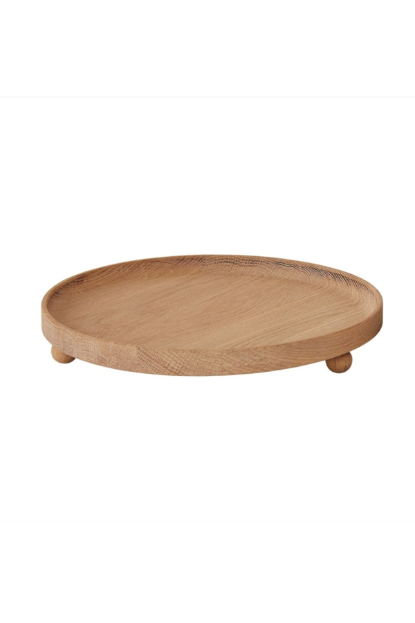  OYOY | Inka kerek fa tálca | Inka Rounded Wood Tray | Home of Solinfo