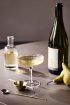 ferm LIVING | Ripple pezsgős csésze szett (2 db) | Ripple Champagne Saucers (set of 2) Clear | Home of Solinfo