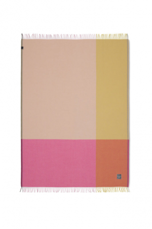 Vitra | Color Block rózsaszín takaró | Color Block Blanket pink | Home of Solinfo