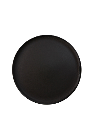 Aida | RAW fekete lapostányér | RAW Titanium Black - dinner plate | Home of Solinfo