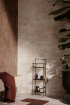 fermLiving| Dora fekete polc | Dora Shelving Unit Black | Home of Solinfo