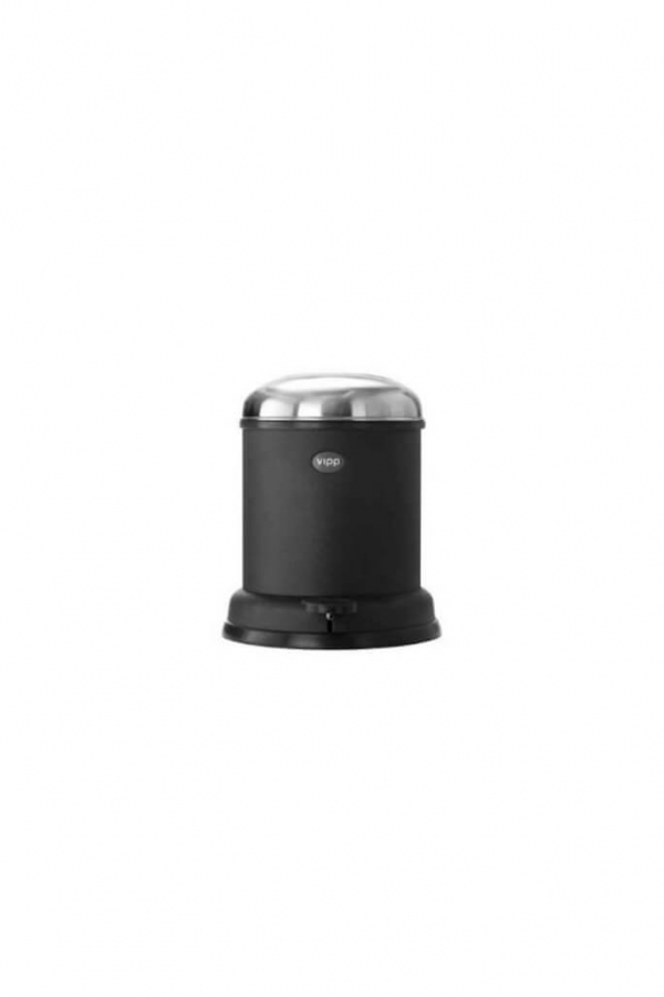 VIPP | VIPP13 fekete szemetes kuka 4 L | VIPP13 Pedal bin Black 4 L | Home of Solinfo