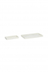 Hübsch | Márvány tálca szett, fehér | Marble tray set, white | Solinfo Shop