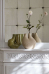 HAY | W&S Chubby váza, olívazöld | W&S Chubby vase, olive green | Home of Solinfo