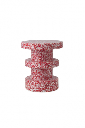 Normann Copenhagen | Bit piros ülőke| Bit Stack red stool| Home of Solinfo