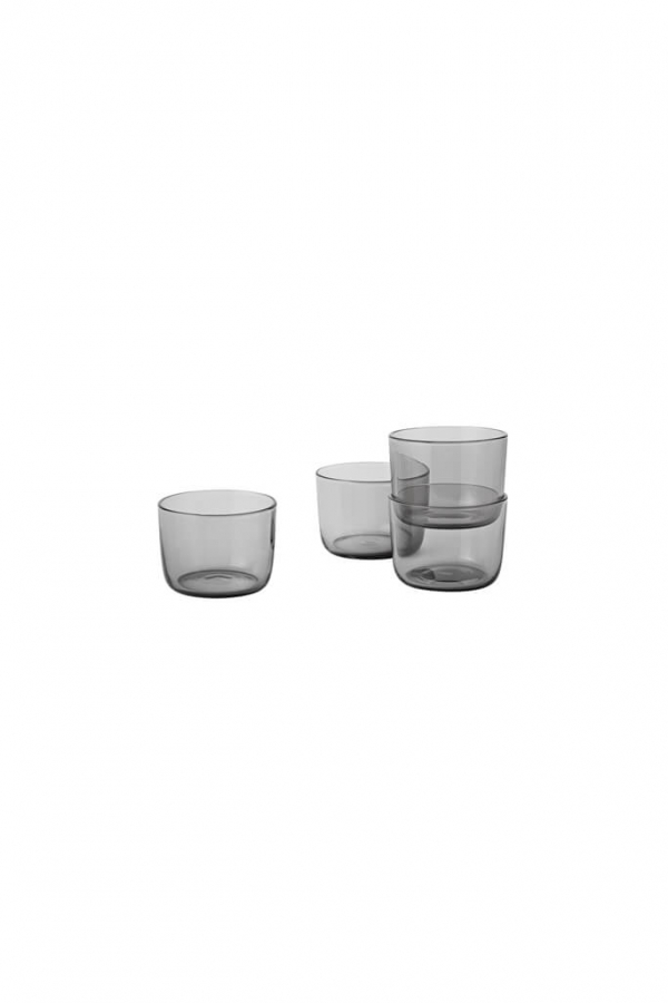 Muuto | Corky szürke pohár szett | Corky grey glass set | Home of Solinfo